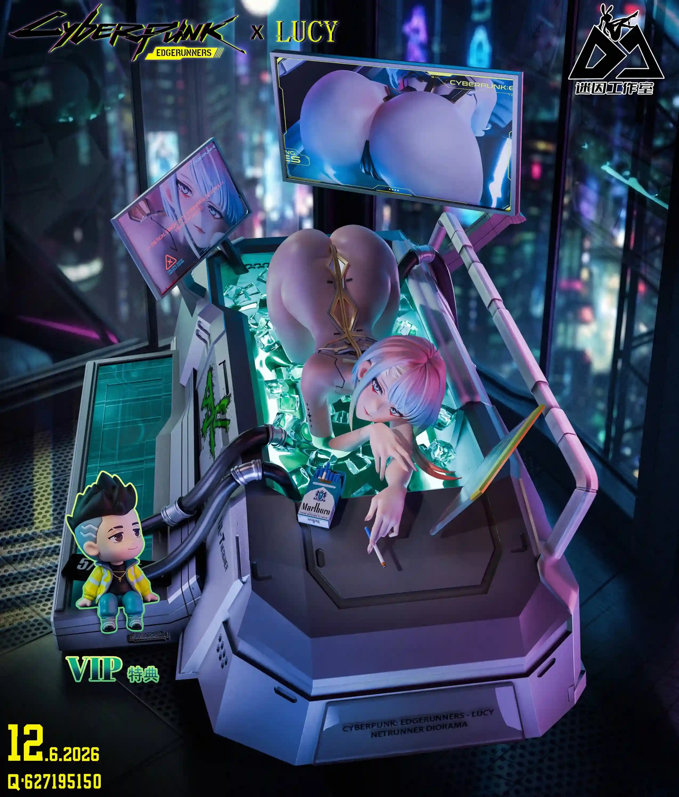 Scaled Figure 1/6 Lucy - Cyberpunk: Edgerunners By Miyin Studio