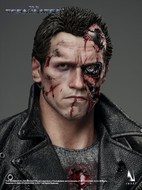 Action Figure 1/6 The Terminator: T-800 By Inart