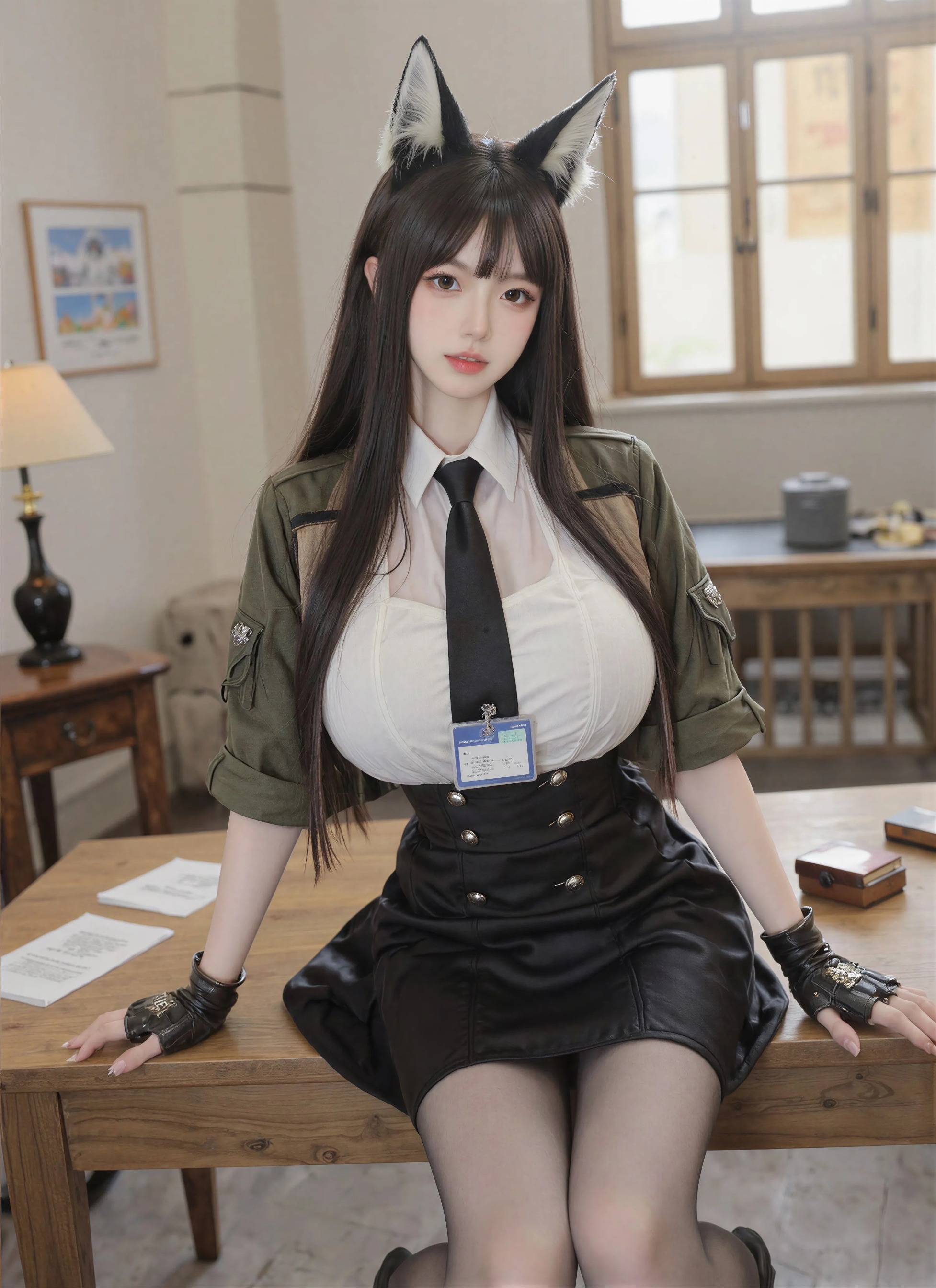 Uncensored AI Cosplay: Hoshimi Miyabi (Zenless Zone Zero) – 114 Images & 6 Videos [No Watermark]