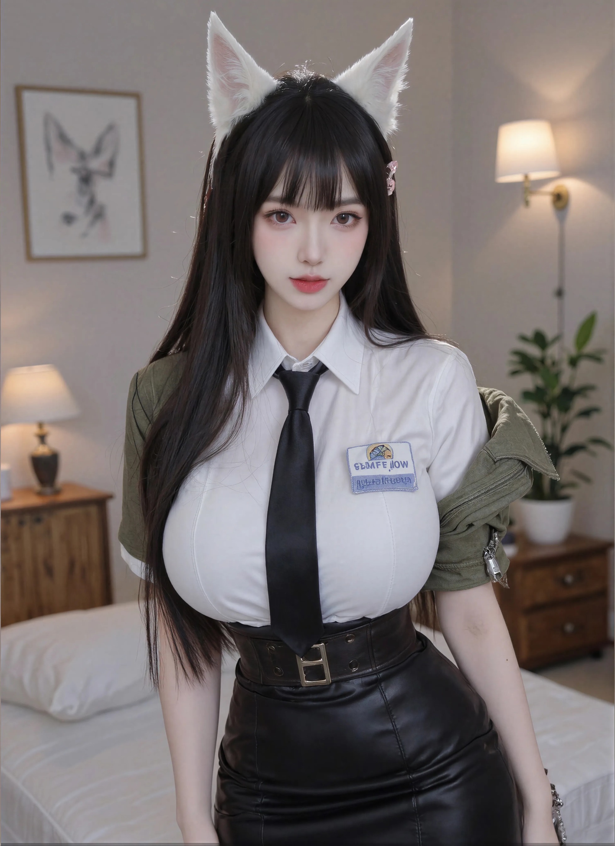 Uncensored AI Cosplay: Hoshimi Miyabi (Zenless Zone Zero) – 114 Images & 6 Videos [No Watermark]