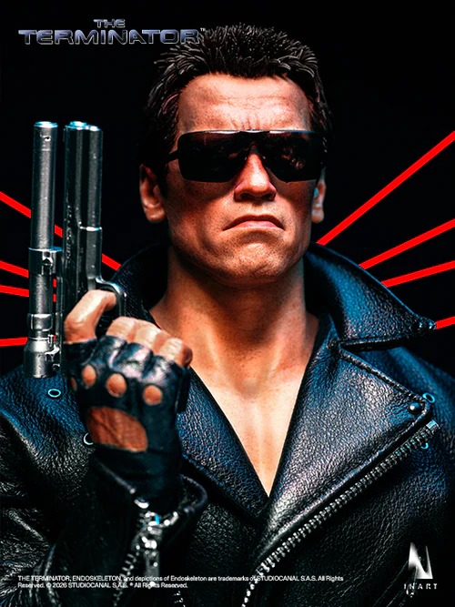 Action Figure 1/6 The Terminator: T-800 By Inart