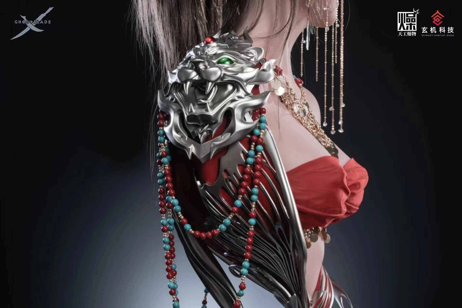 Silicone Real Life Size Bust 1:1 Princess Lylian - Ghostblade (Promo Free Ongkir + Packing Kayu)
