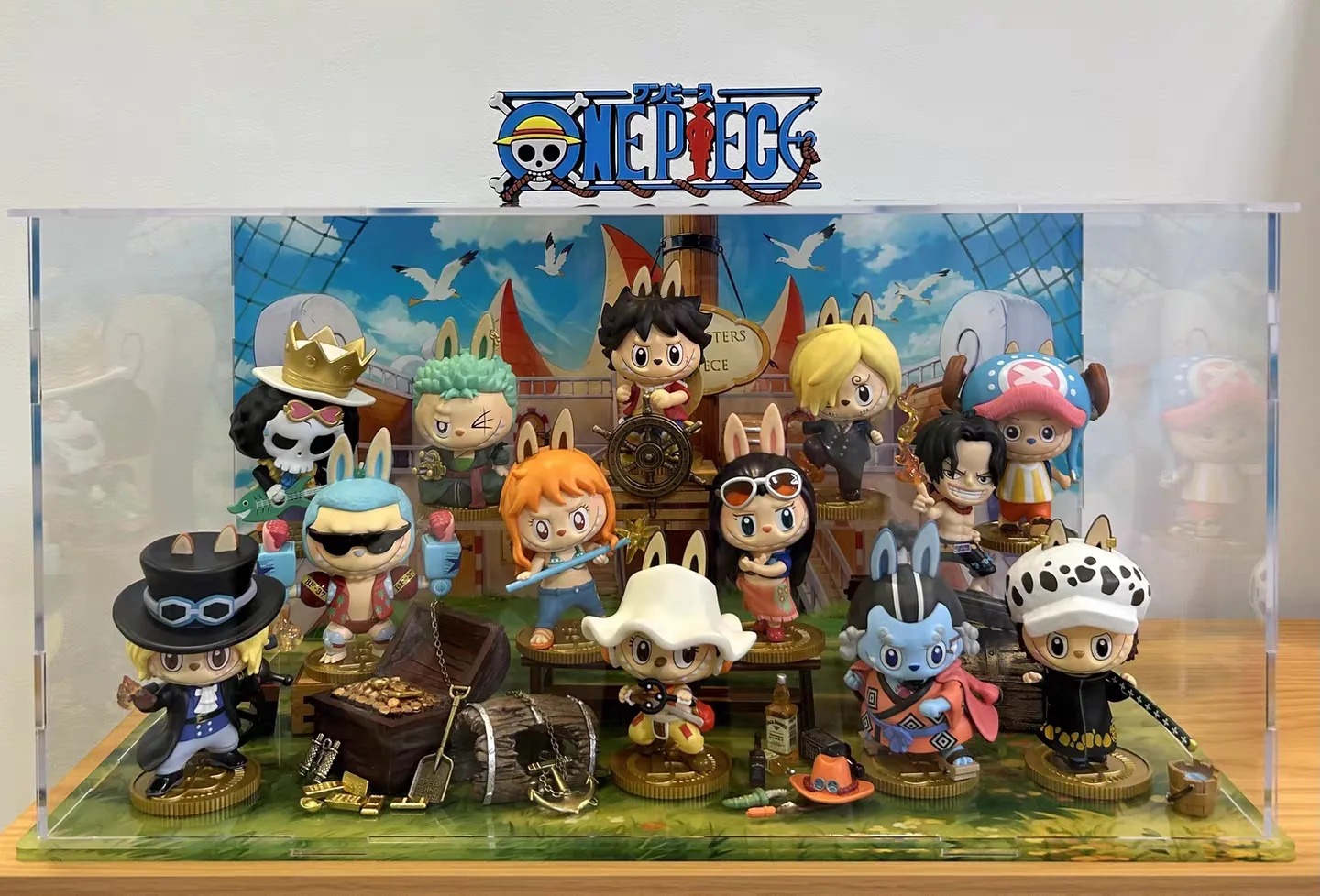 Epic 3D Premium Printed One Piece Logo Display Standee - The Ultimate Anime Shelf Sign! By Otaku Kingdom