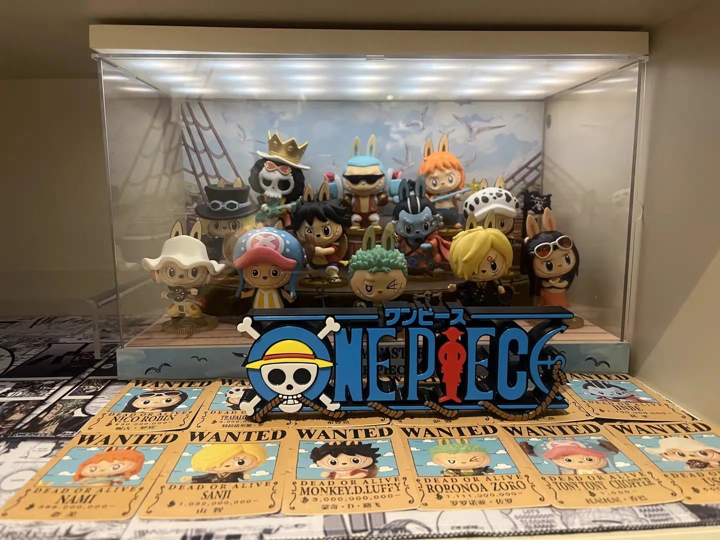 Epic 3D Premium Printed One Piece Logo Display Standee - The Ultimate Anime Shelf Sign! By Otaku Kingdom