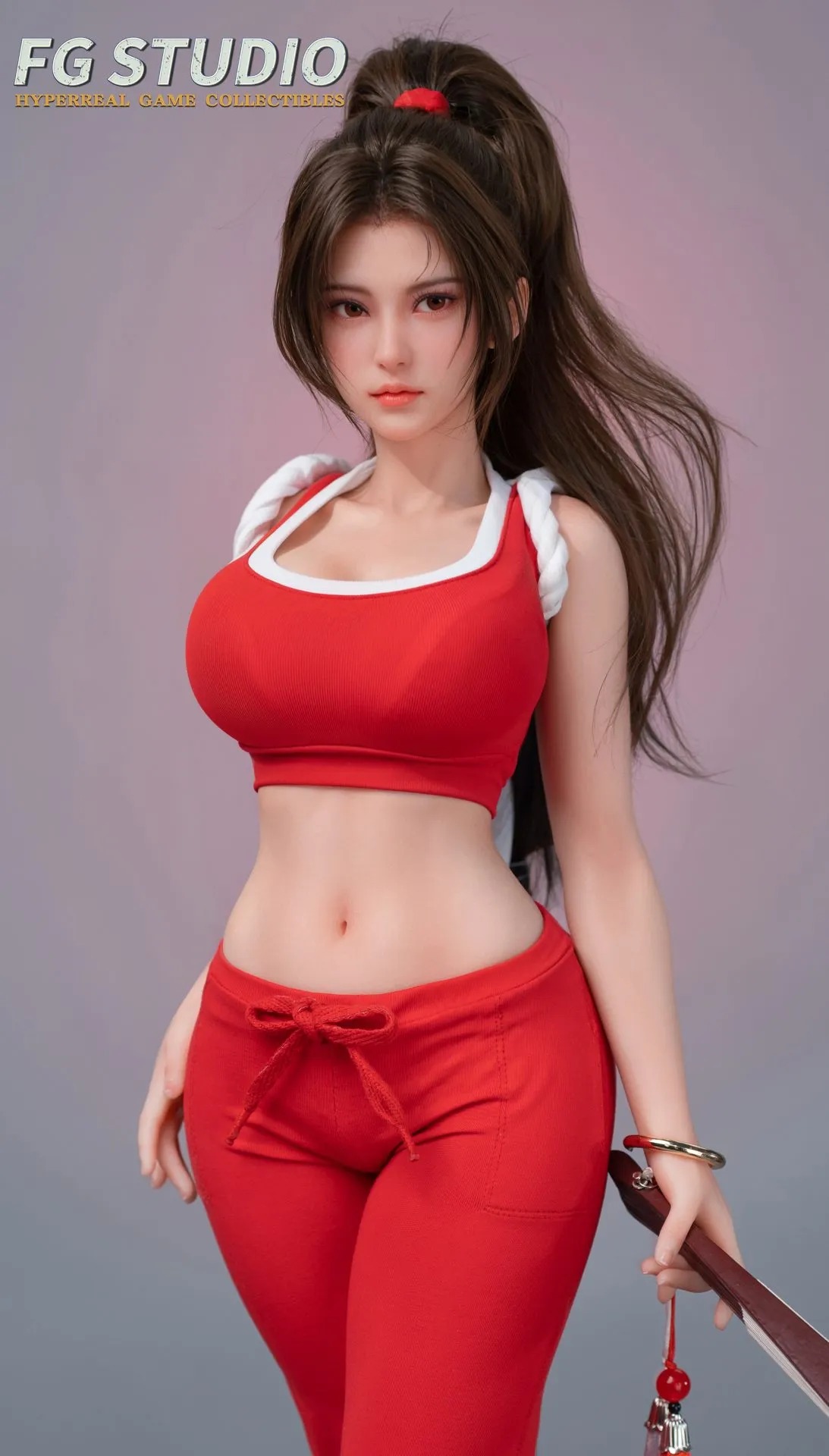 [Cast-Off] Silicone Action Figure Shiranui Mai (62cm) - The King Of Fighters By FG Studio