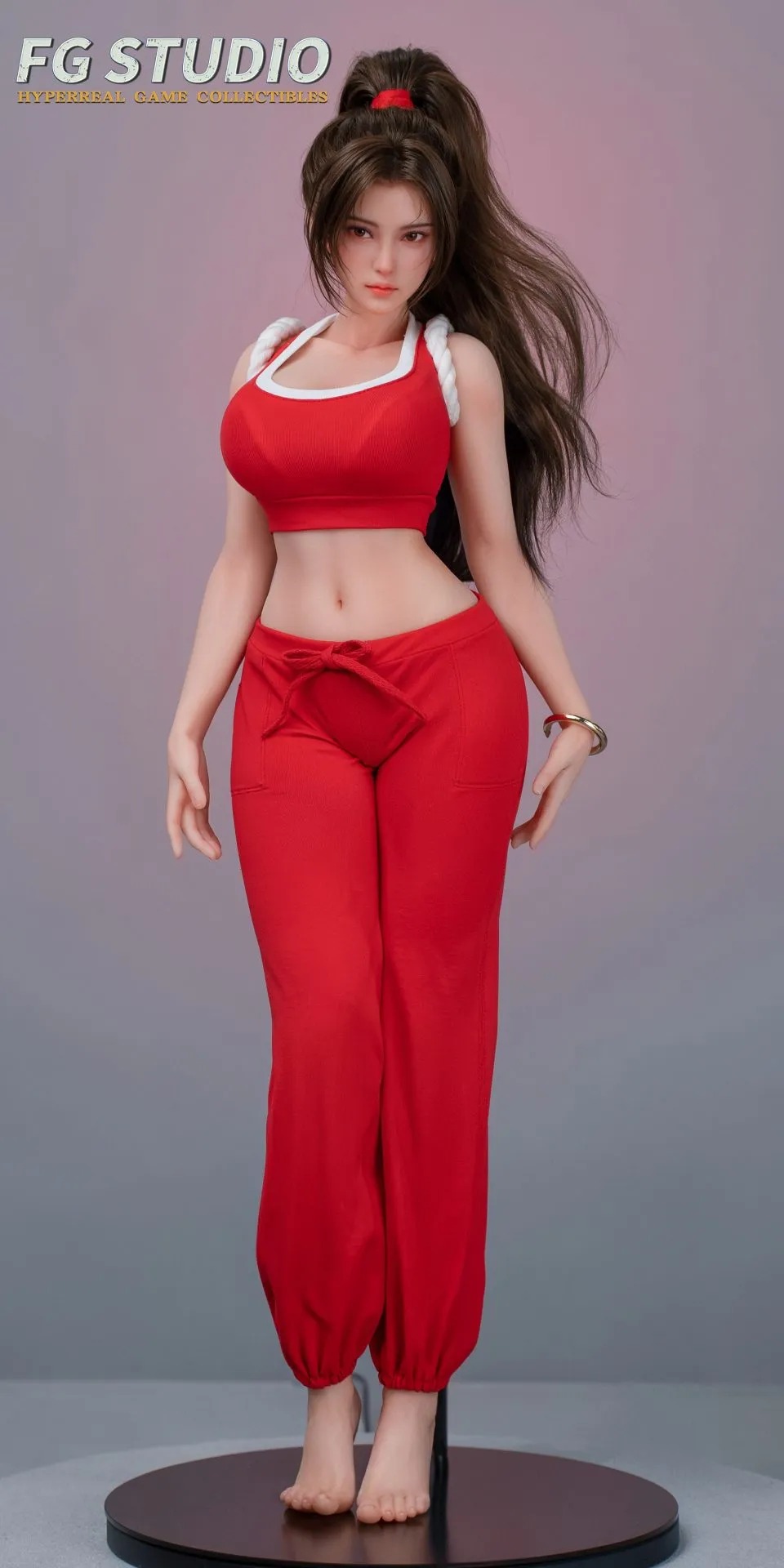 [Cast-Off] Silicone Action Figure Shiranui Mai (62cm) - The King Of Fighters By FG Studio