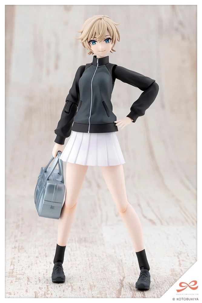 Sousai Shoujo Teien Plastic Model 1/10 Saotome Rui - Touou High School Tracksuit Dreaming Style Midnight Onyx Ver. By Kotobukiya