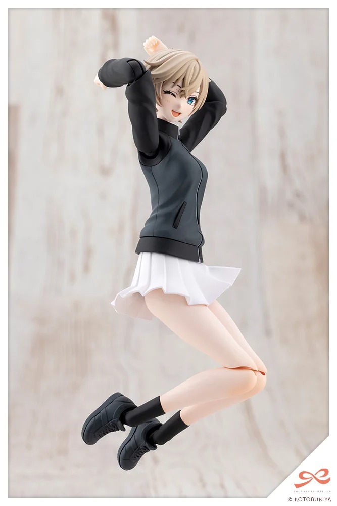 Sousai Shoujo Teien Plastic Model 1/10 Saotome Rui - Touou High School Tracksuit Dreaming Style Midnight Onyx Ver. By Kotobukiya