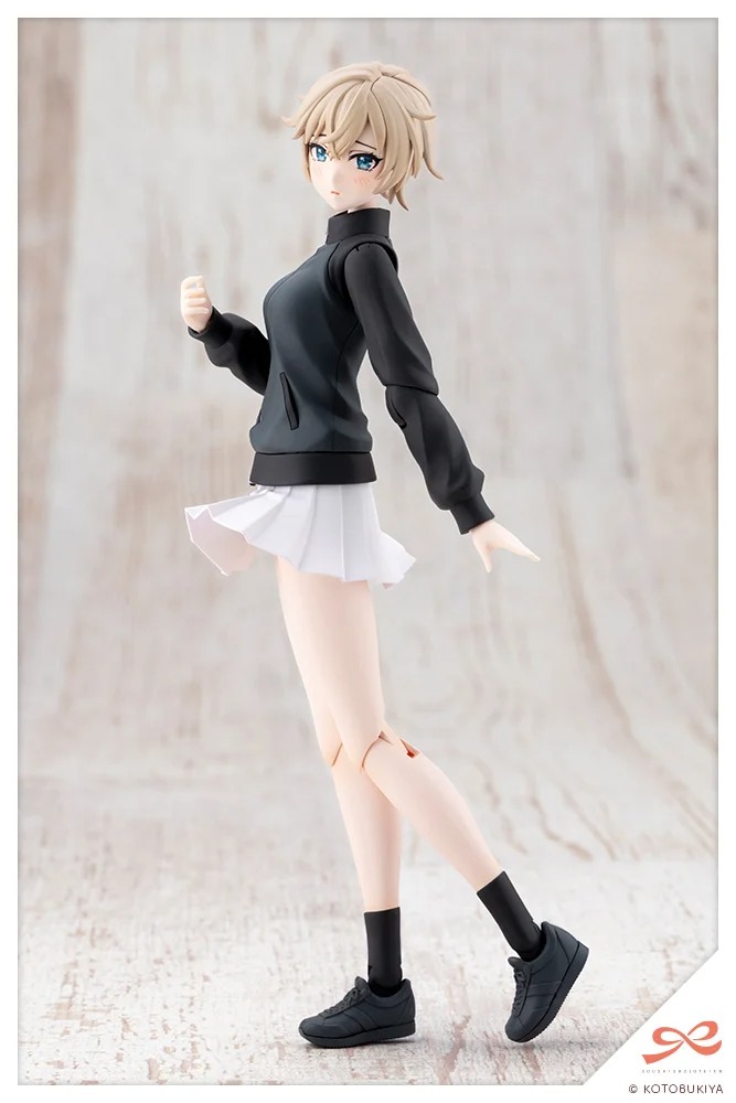 Sousai Shoujo Teien Plastic Model 1/10 Saotome Rui - Touou High School Tracksuit Dreaming Style Midnight Onyx Ver. By Kotobukiya