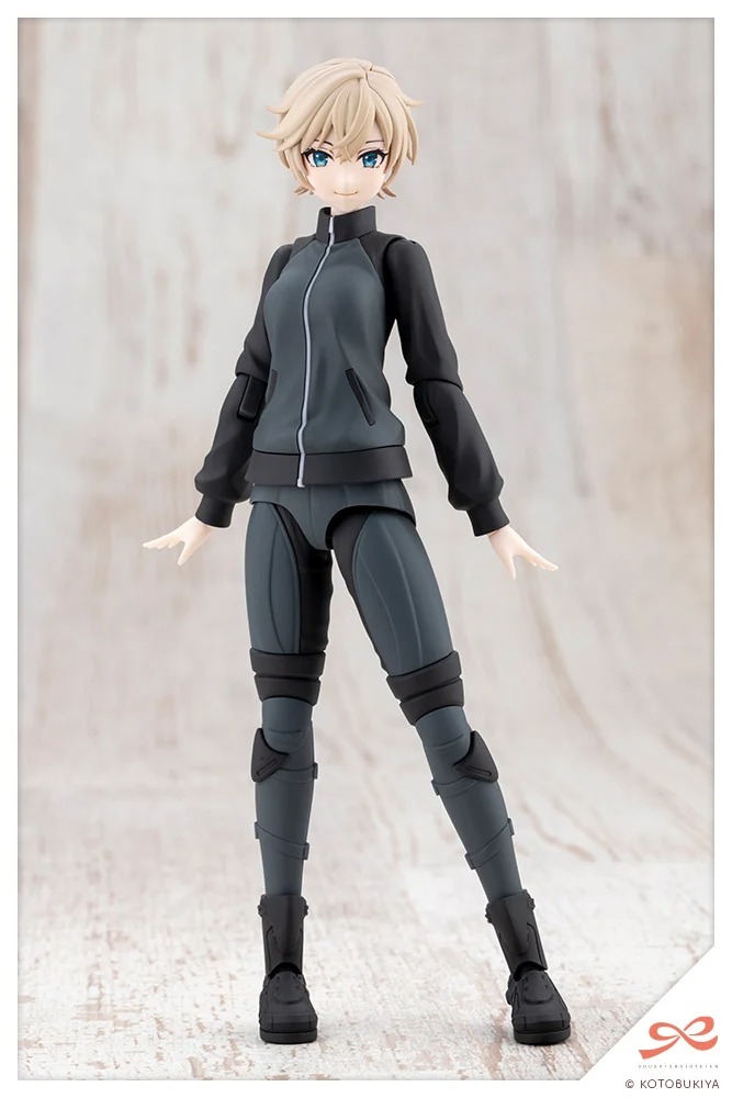 Sousai Shoujo Teien Plastic Model 1/10 Saotome Rui - Touou High School Tracksuit Dreaming Style Midnight Onyx Ver. By Kotobukiya