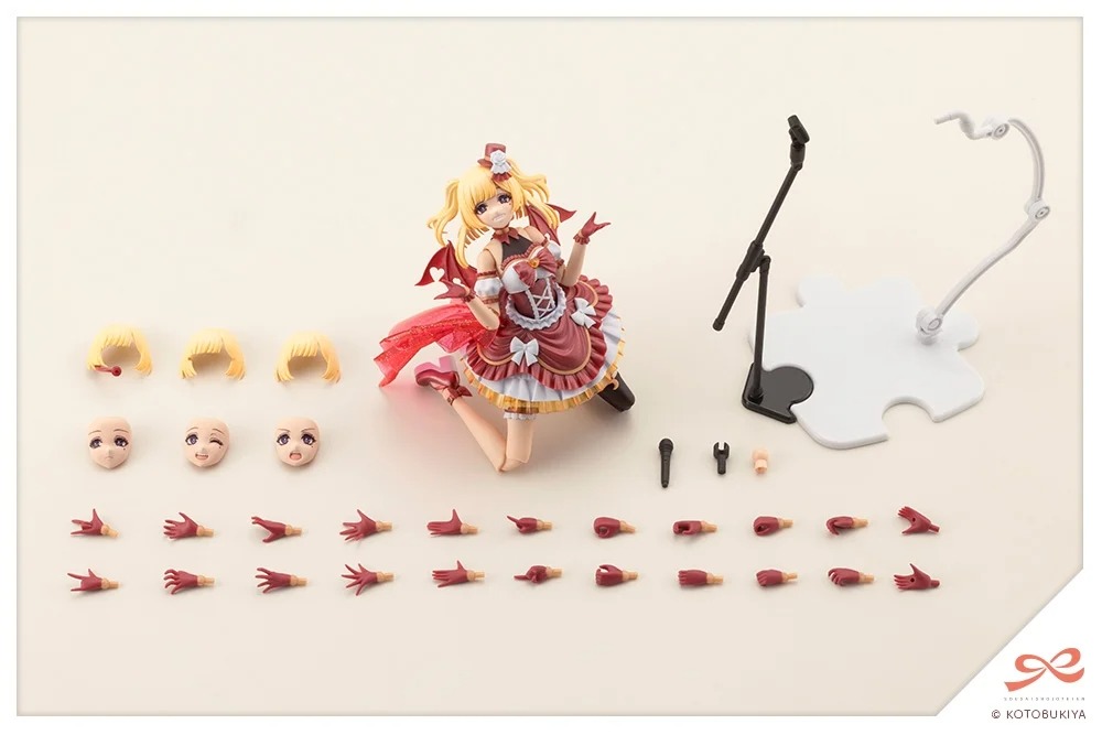 Sousai Shoujo Teien Plastic Model 1/10 Kisaragi Yue - Diva Costume Dreaming Style Strawberry Moon Ver. By Kotobukiya