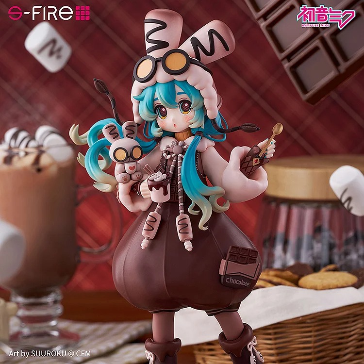 S-Fire Figure Hatsune Miku - Marshmallow Hot Cocoa Ver. Vocaloid By SEGA