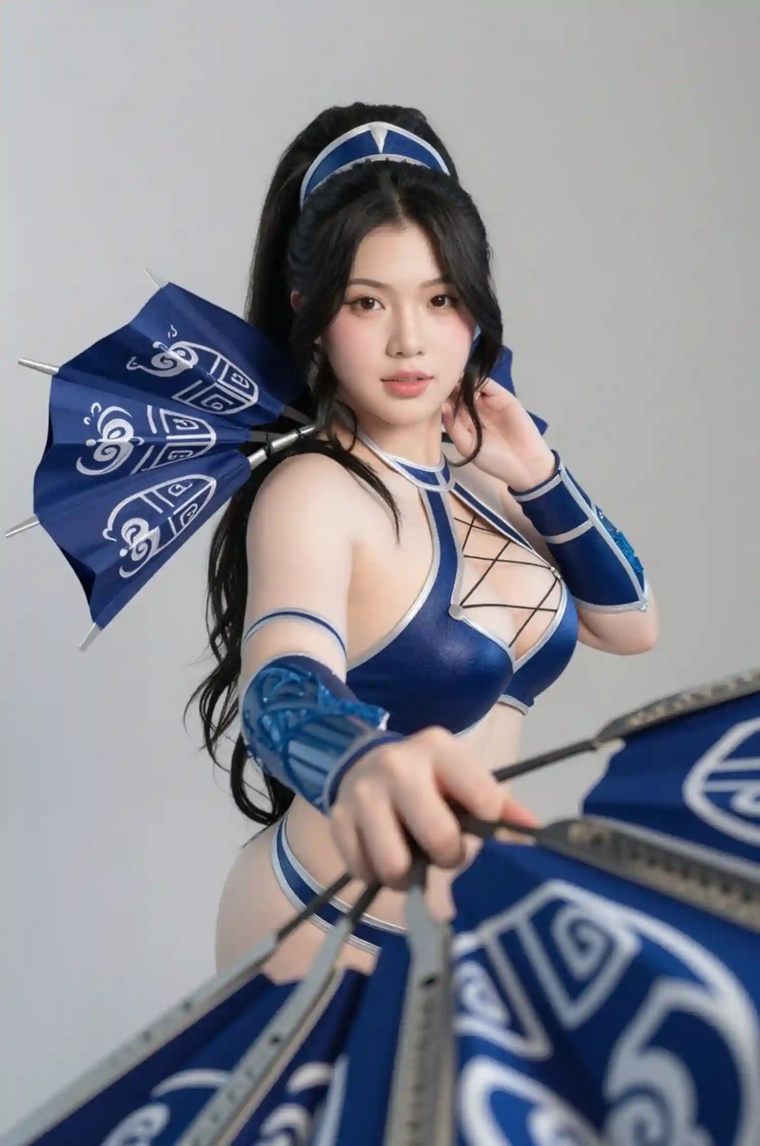 AI Cosplayer Kitana Mortal Kombat R18 Bundle - 126 Ultra HD Lewd Images + 10 Hot Short Videos