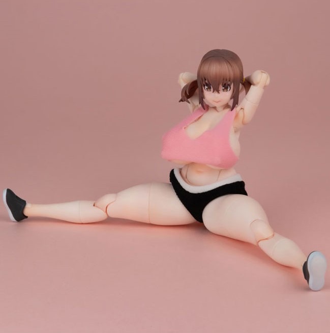 [Cast Off] Action Figure Nagachichi Nagai-san - Illustration by Tsujisanta By Second Axe