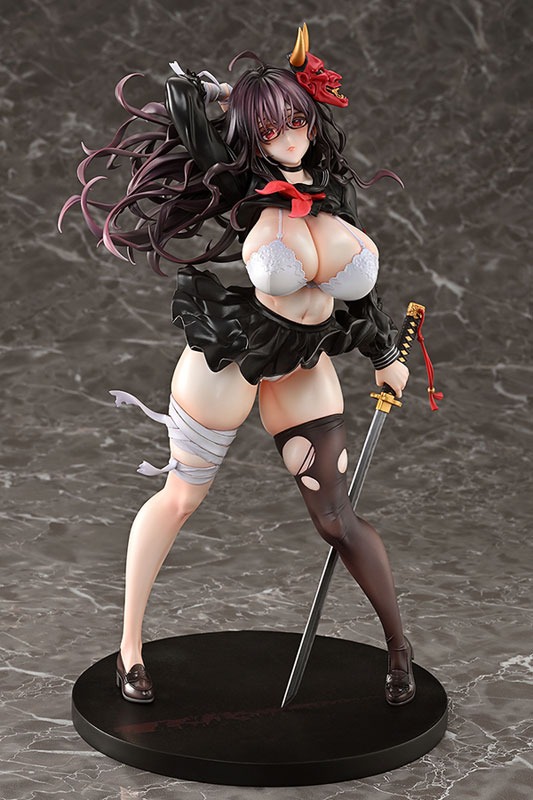 [Cast Off] Scaled Figure 1/6 Reika Danzaiin - Demon Exorcist Student Council President Illustration by Mataro  By Pink-Cat
