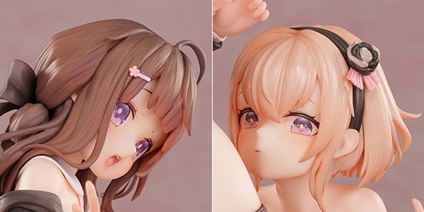 [Set of 2][Cast Off] Scaled Figure 1/6 Hiyori & Koharu - Illustration by Henriida By PURE