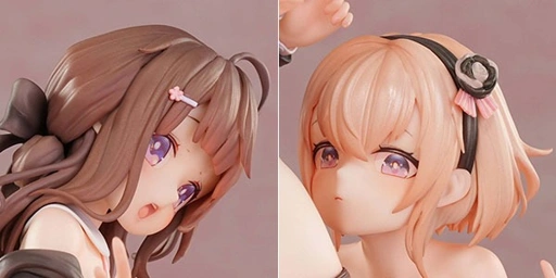 [Set of 2][Cast Off] Scaled Figure 1/6 Hiyori & Koharu - Illustration by Henriida By PURE