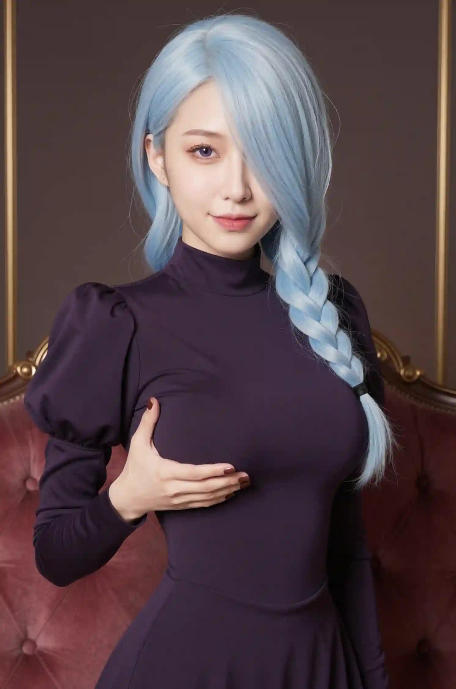 Uncensored Mei Mei (Jujutsu Kaisen) AI Cosplay – 148 Images & 6 Videos [No Watermark]