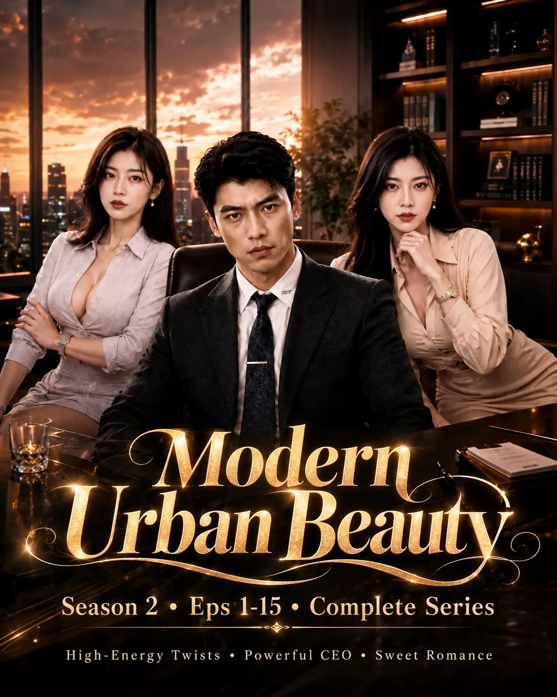 Modern Urban Beauty Season 2 Eps 1-15 Complete Series - 44 Min Fully Uncensored AI R18 Video With English Subtitle (AIAV-257)