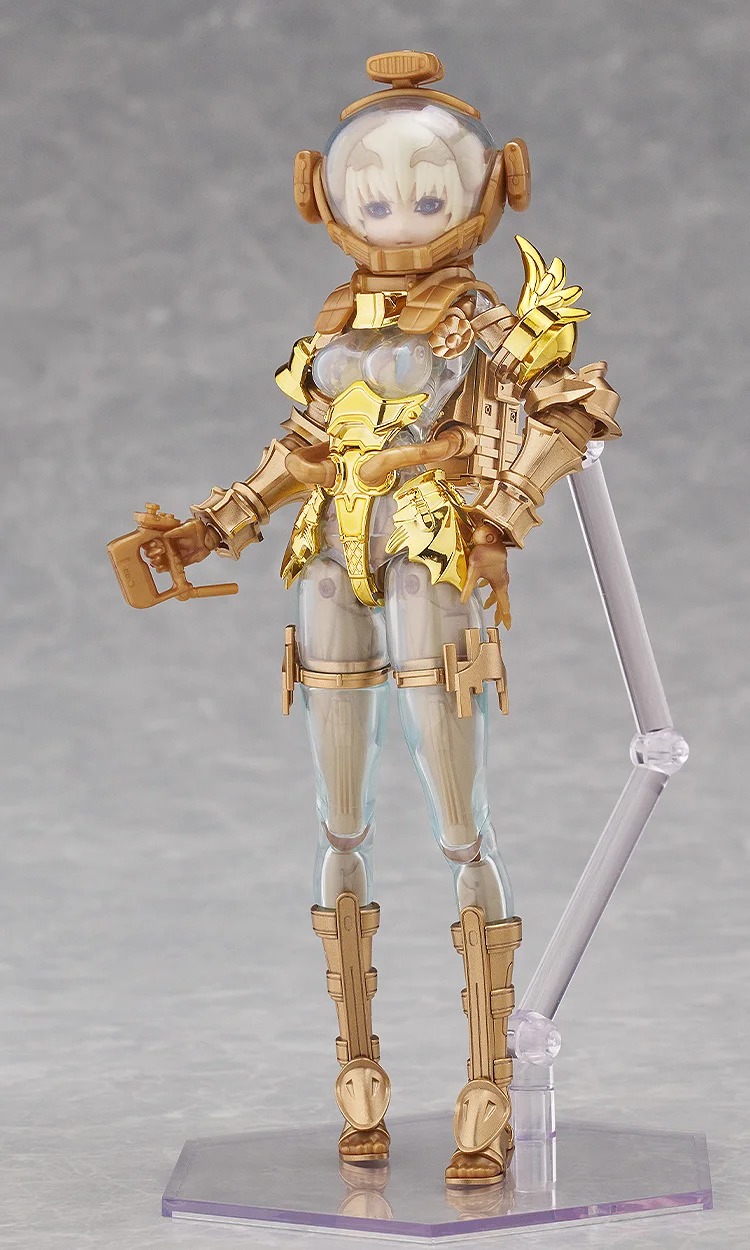 PLAMAX GO-05 OVERLORD Gabriel - DX Plated Ver. Godwing Dragon Knight By Max Factory