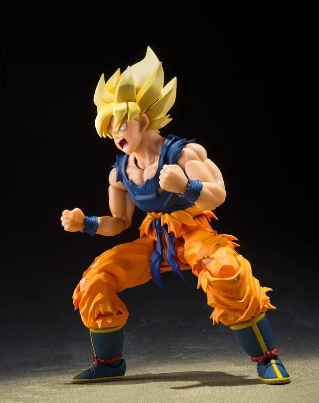 SHF S.H.Figuarts Super Saiyan Son Goku Fighter Of Rage - Dragon Ball Z By Premium Bandai