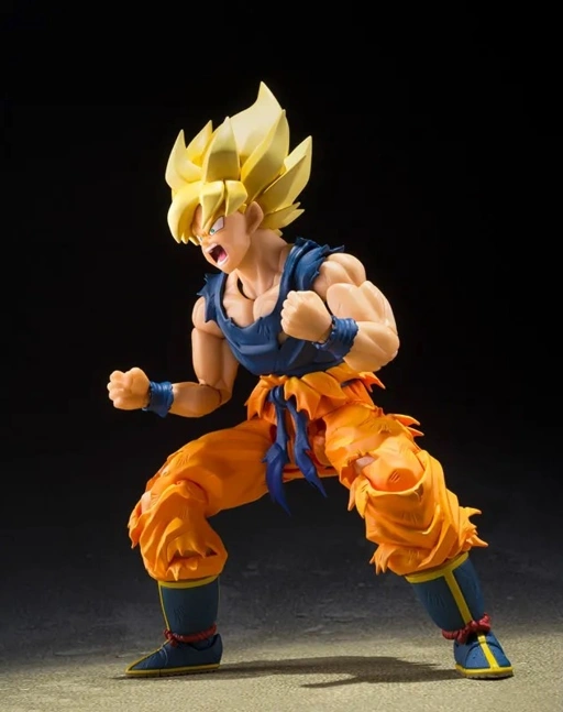 Image of SHF S.H.Figuarts Super Saiyan Son Goku Fighter Of Rage - Dragon Ball Z By Premium Bandai