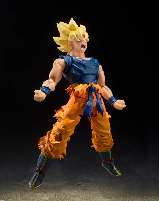 SHF S.H.Figuarts Super Saiyan Son Goku Fighter Of Rage - Dragon Ball Z By Premium Bandai