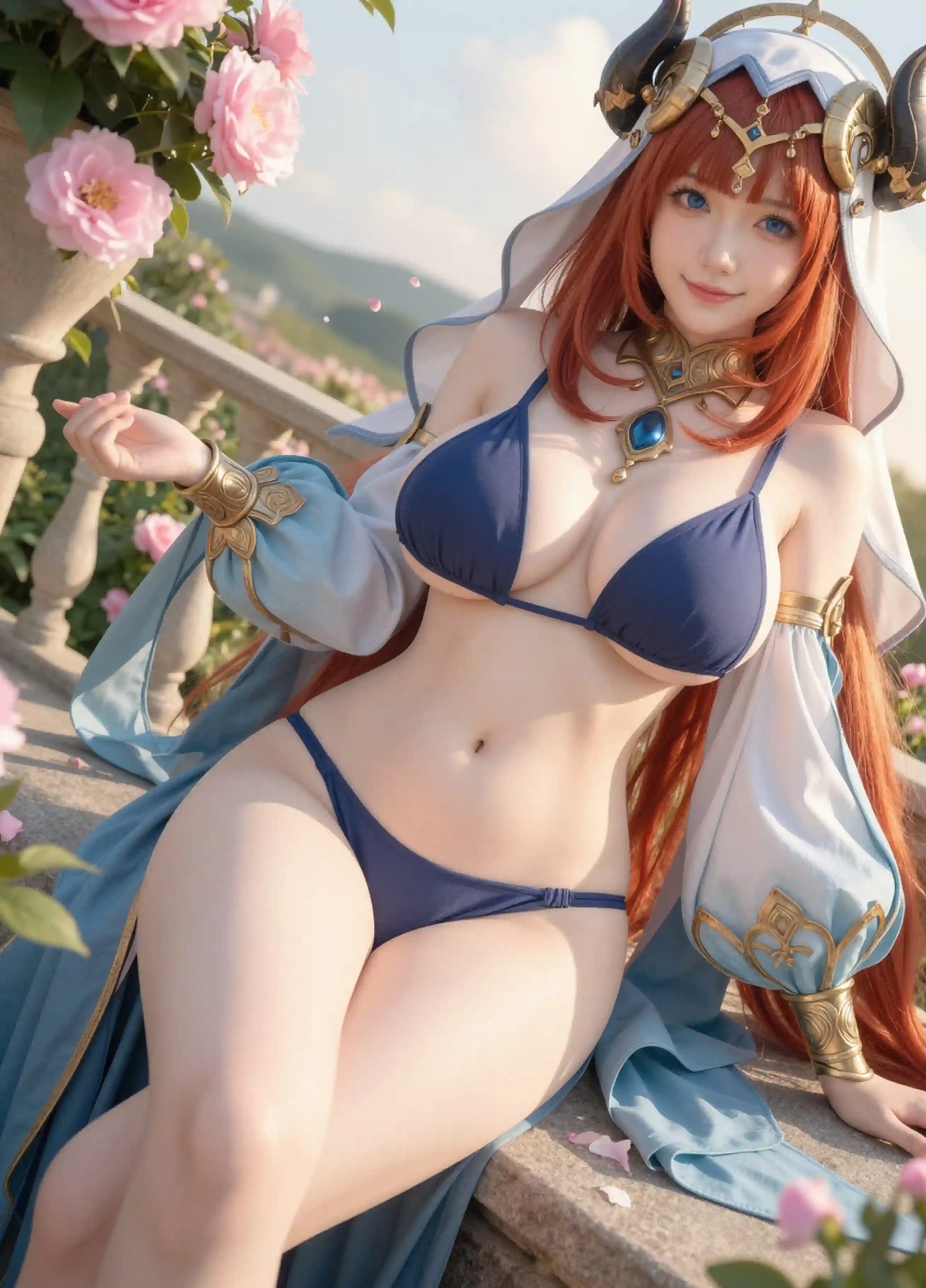 Uncensored AI Cosplay: Nilou (Genshin Impact) – 89 Images & 4 Videos [No Watermark]