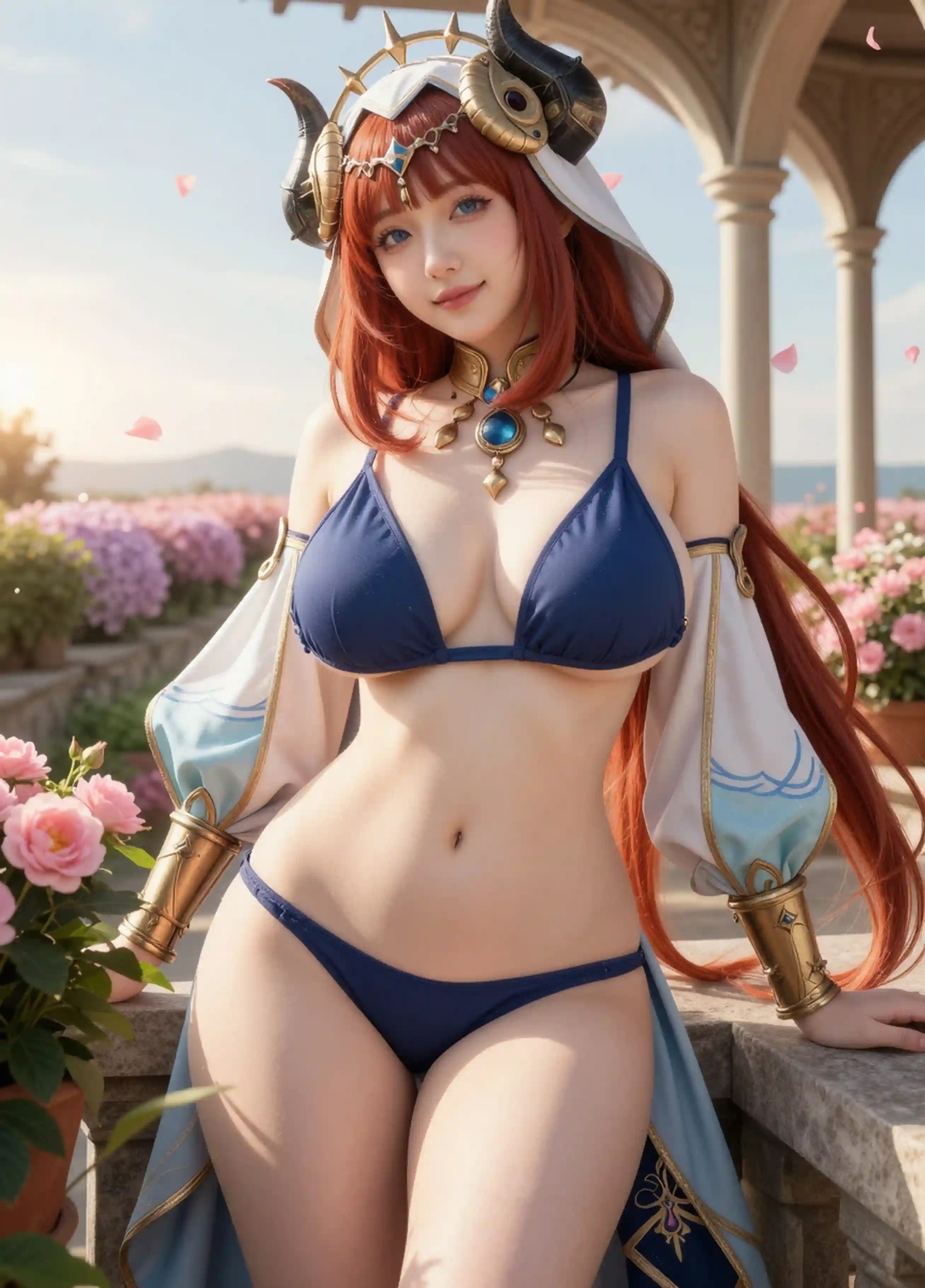 Uncensored AI Cosplay: Nilou (Genshin Impact) – 89 Images & 4 Videos [No Watermark]