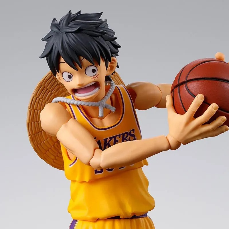 SHF S.H.Figuarts MONKEY.D.LUFFY LOS ANGELES LAKERS ver. - ONE PIECEรNBA By Premium Bandai