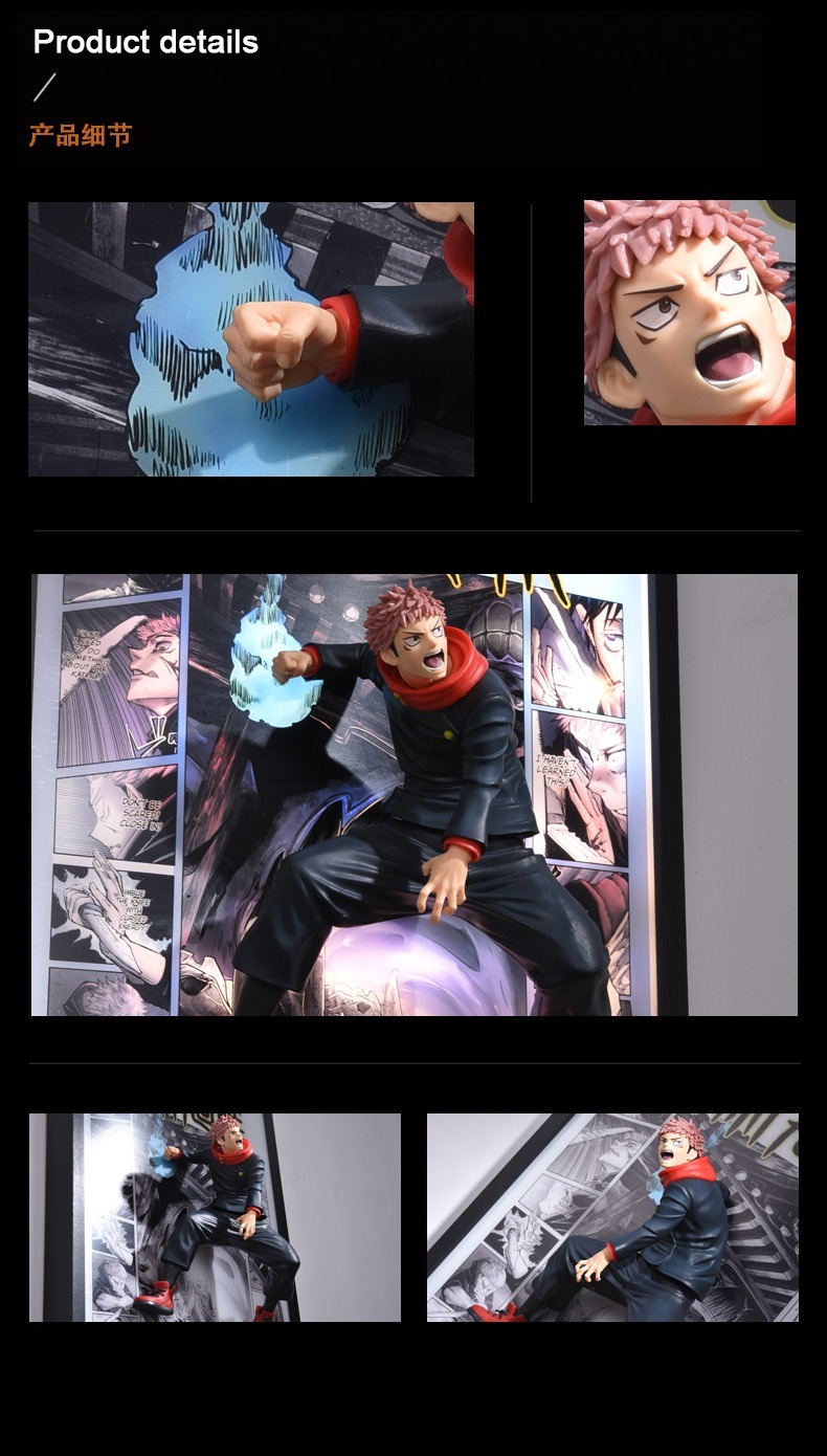 Itadori Yuji Break out of the comics 3D stereoscopic Led Light Art Ver. - Jujutsu Kaisen