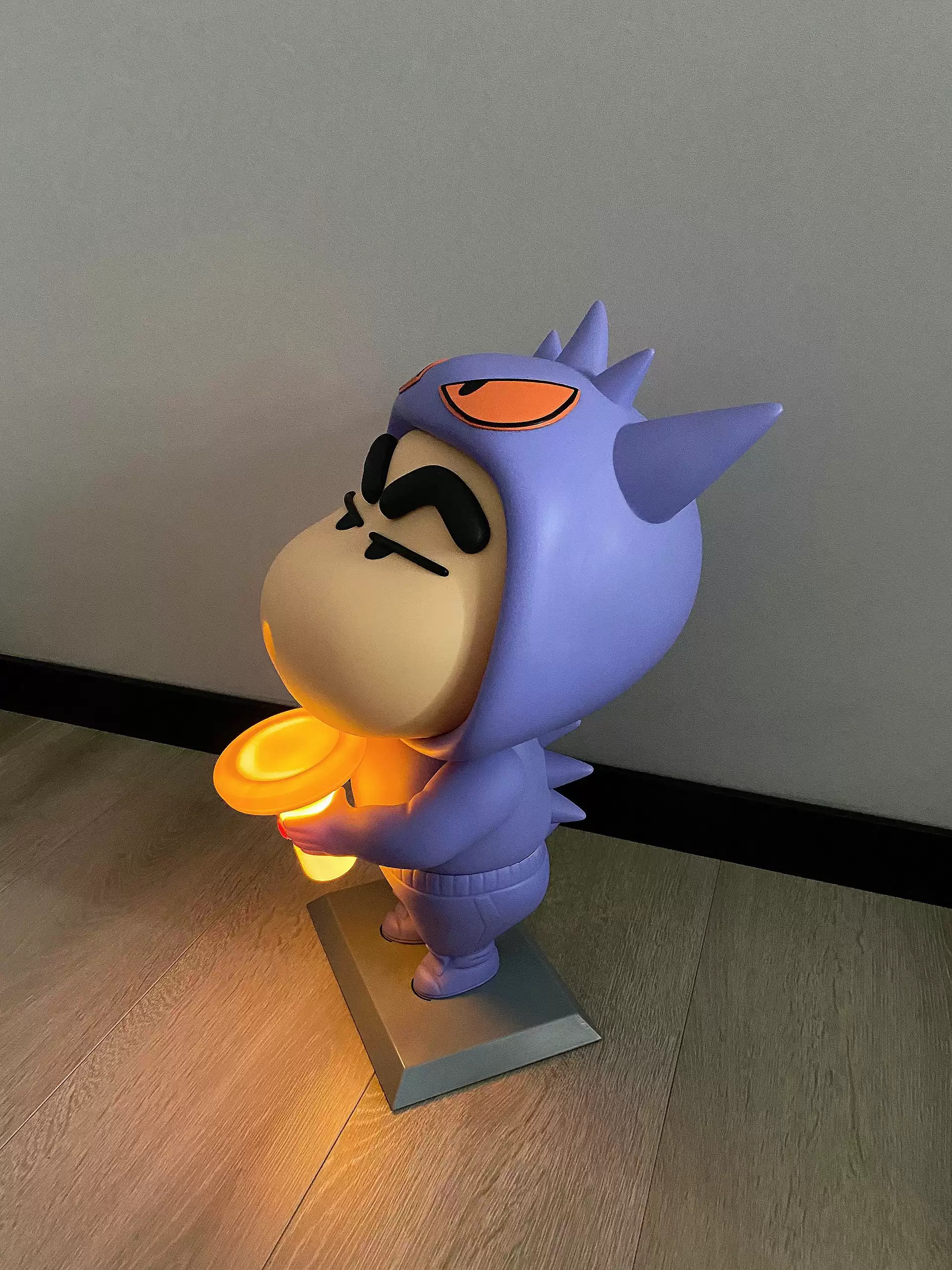 Led Vinyl Figure Nohara Shinnosuke / Shincan Cosplay Pokemon Gengar Ver. - Crayon Shinchan (42cm)