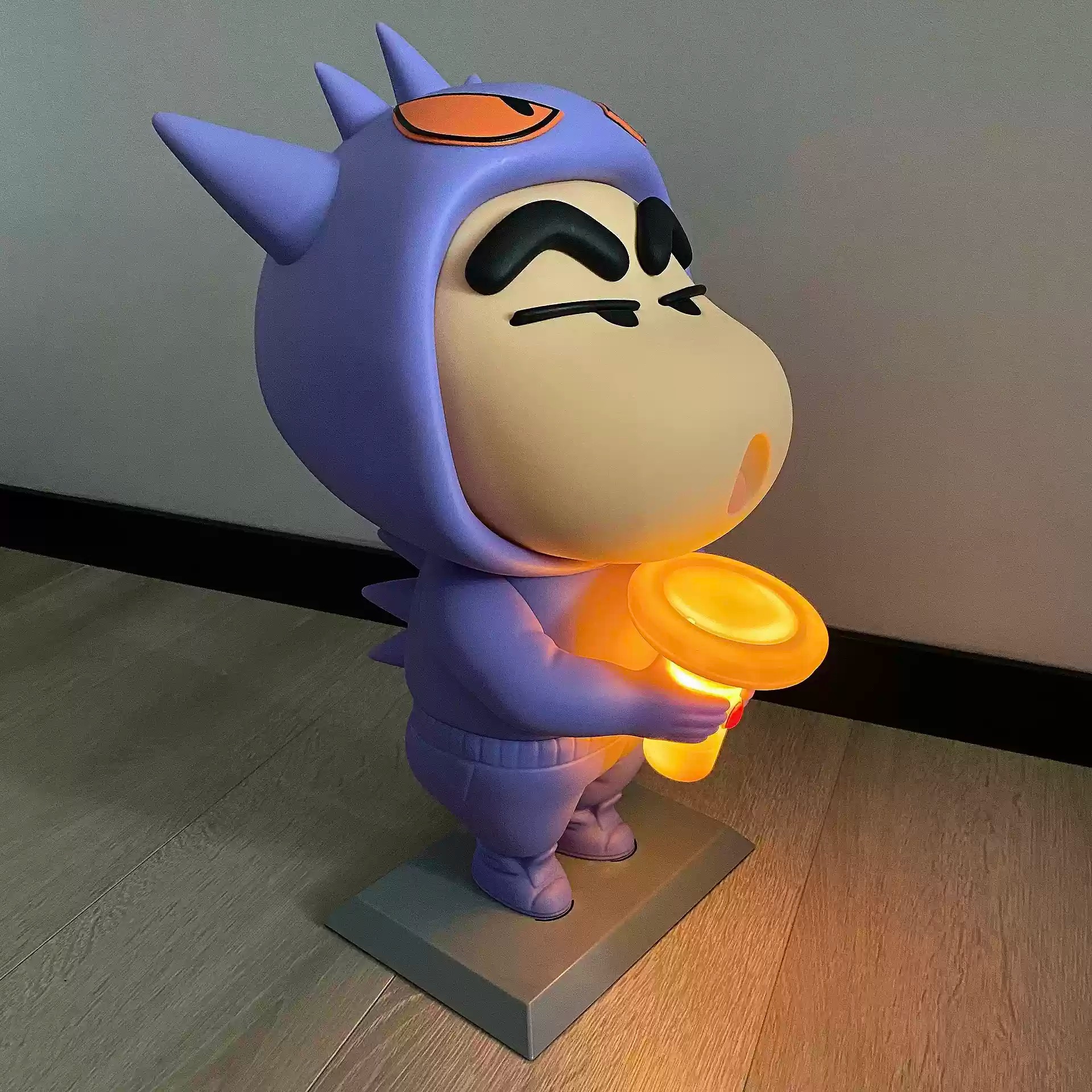 Led Vinyl Figure Nohara Shinnosuke / Shincan Cosplay Pokemon Gengar Ver. - Crayon Shinchan (42cm)