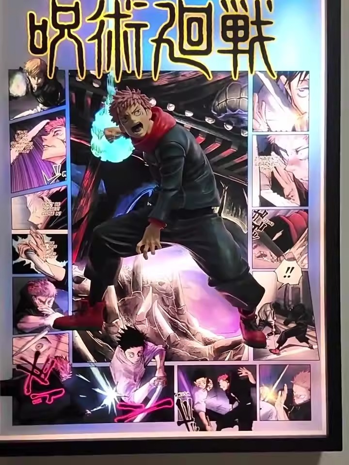 Itadori Yuji Break out of the comics 3D stereoscopic Led Light Art Ver. - Jujutsu Kaisen