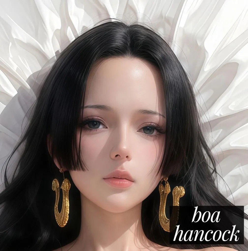 Dakimakura 3D Art Boa Hancock - One Piece Pillow Cover Only Premium Version By Otaku Kingdom