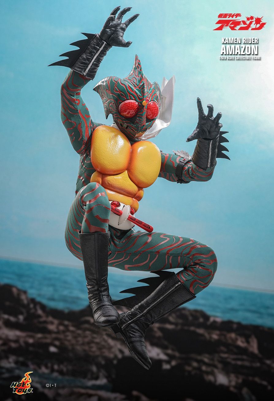 Action Figure 1/6 Kamen Rider Amazon - Kamen Rider By Hot Toys TMS184