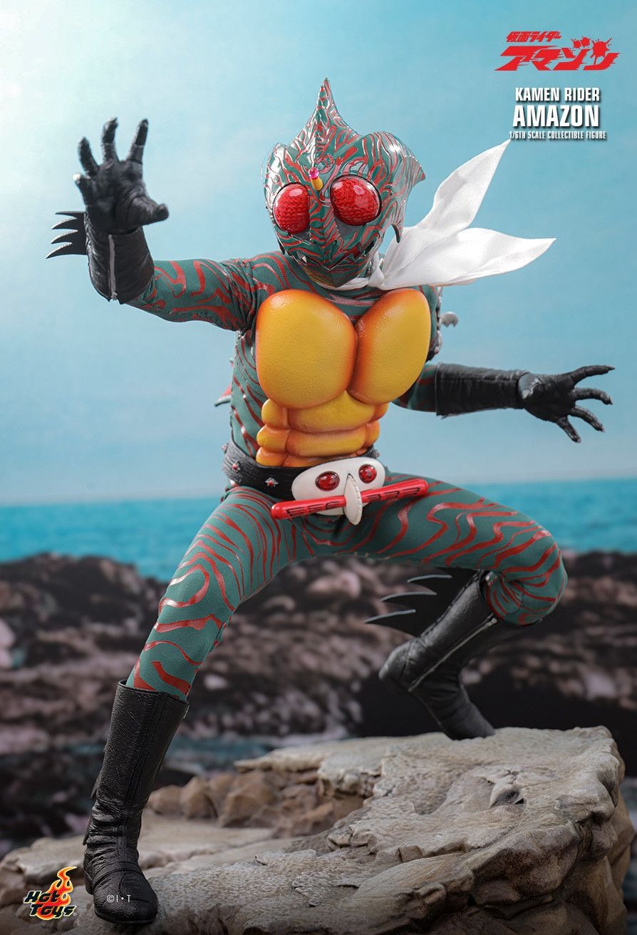 Action Figure 1/6 Kamen Rider Amazon - Kamen Rider By Hot Toys TMS184