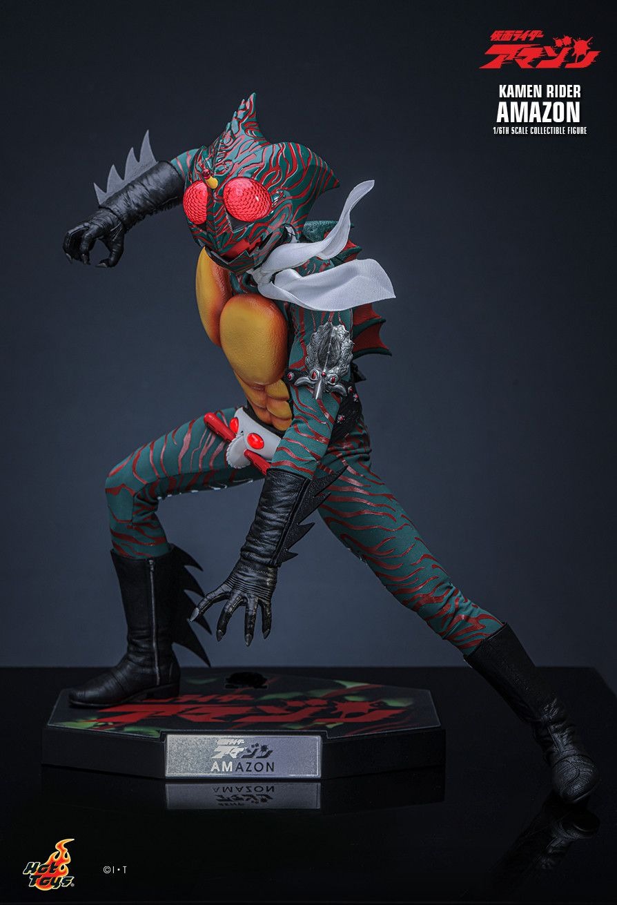Action Figure 1/6 Kamen Rider Amazon - Kamen Rider By Hot Toys TMS184