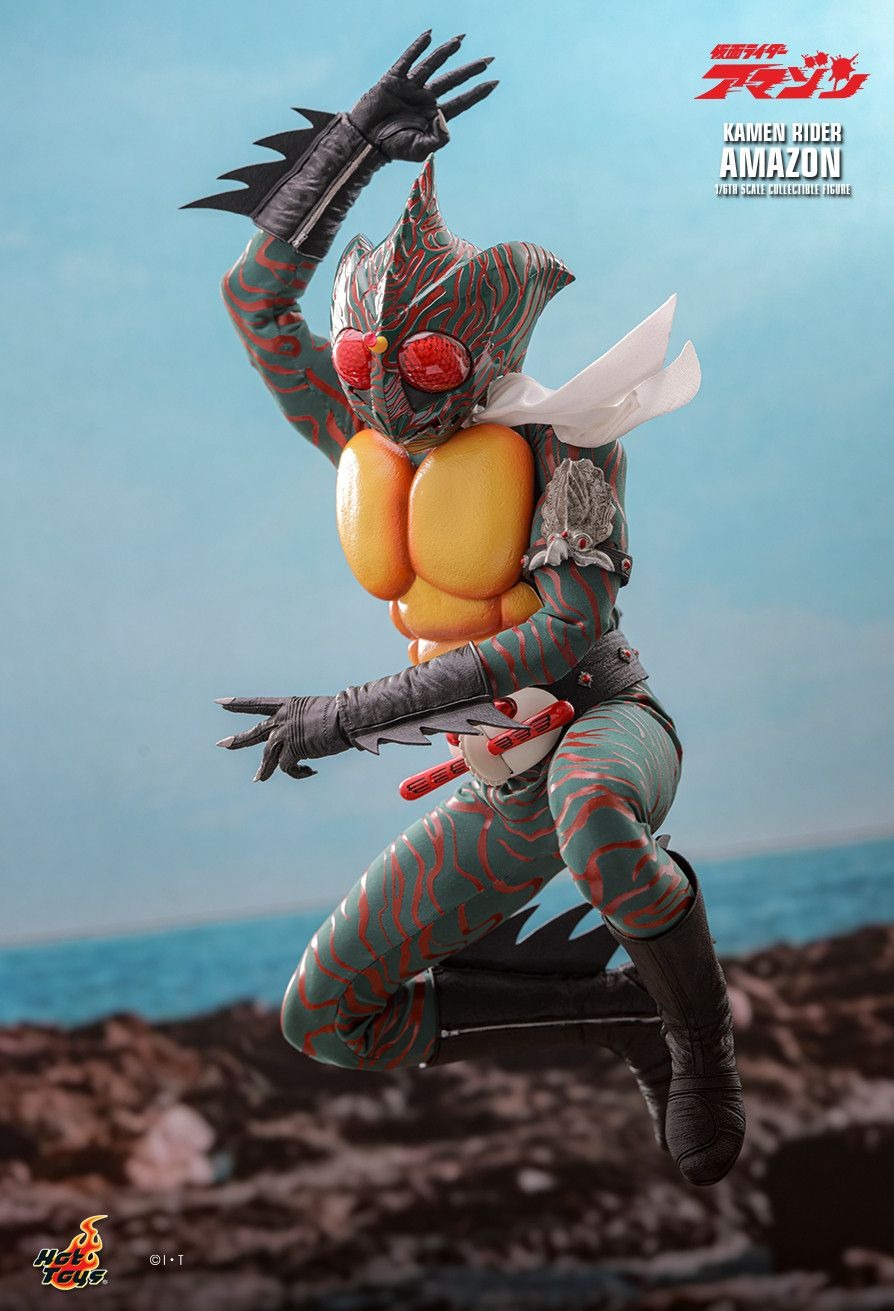 Action Figure 1/6 Kamen Rider Amazon - Kamen Rider By Hot Toys TMS184