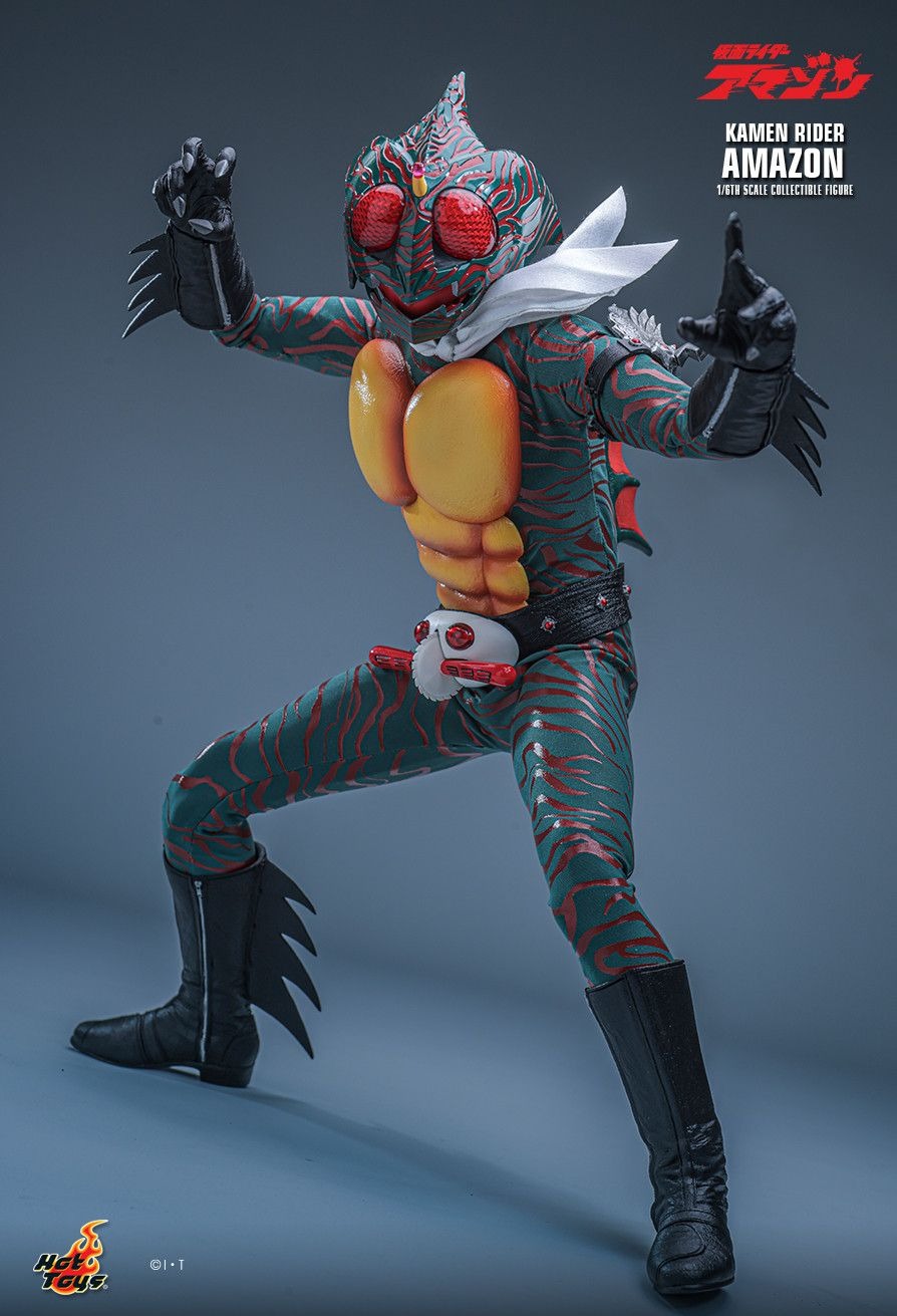 Action Figure 1/6 Kamen Rider Amazon - Kamen Rider By Hot Toys TMS184
