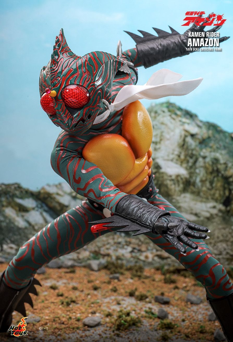 Action Figure 1/6 Kamen Rider Amazon - Kamen Rider By Hot Toys TMS184