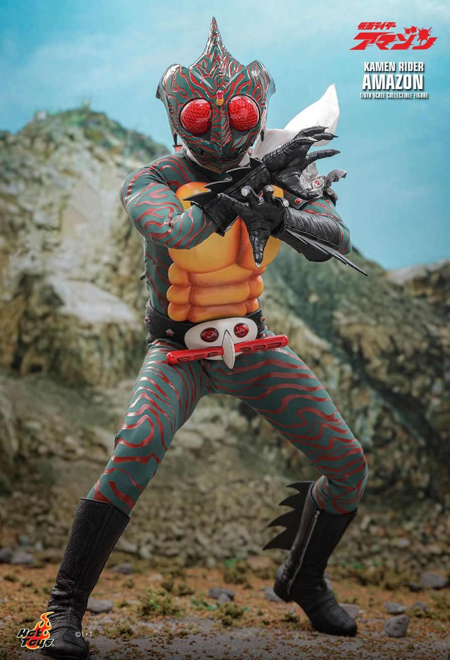 Action Figure 1/6 Kamen Rider Amazon - Kamen Rider By Hot Toys TMS184