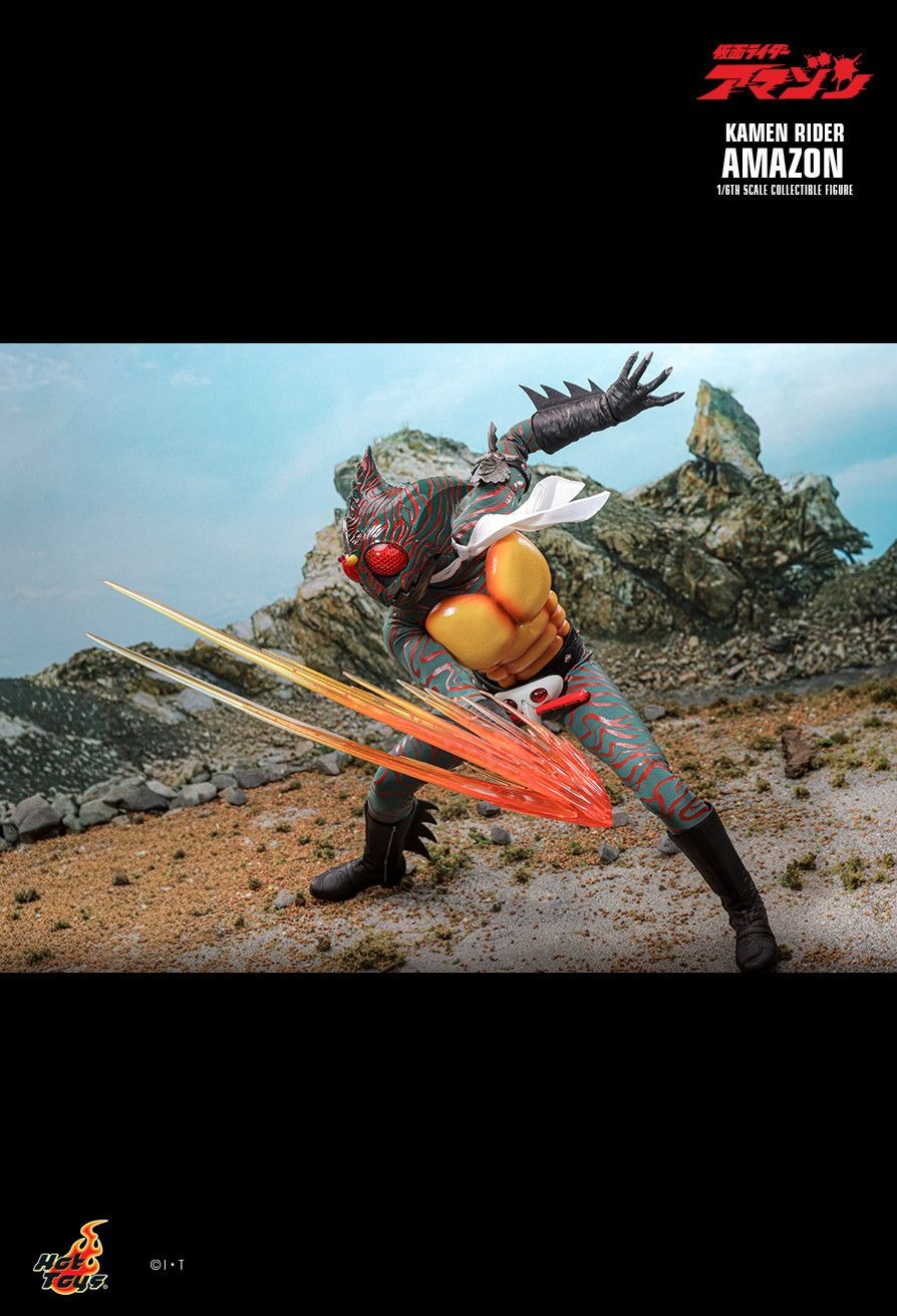 Action Figure 1/6 Kamen Rider Amazon - Kamen Rider By Hot Toys TMS184