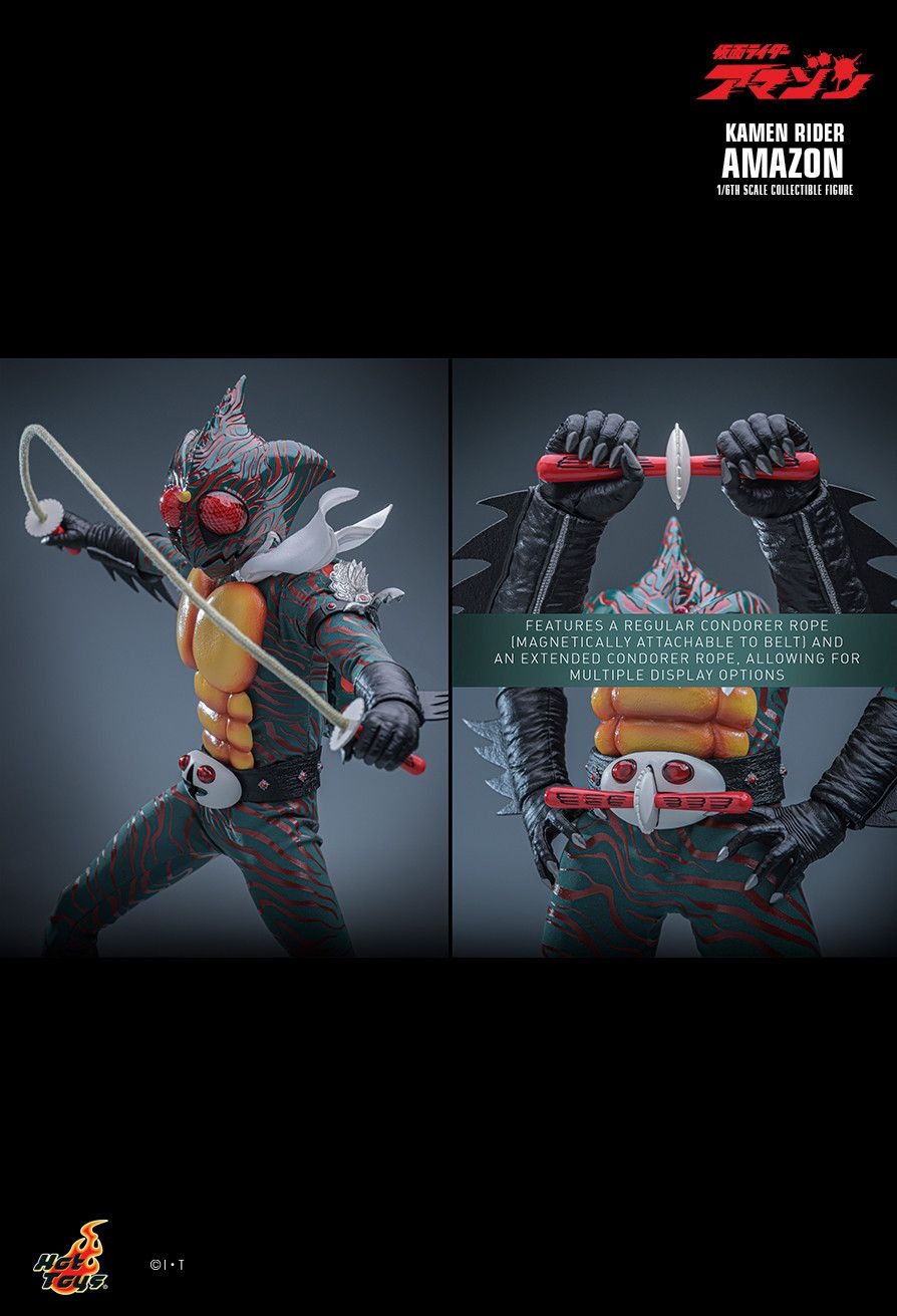 Action Figure 1/6 Kamen Rider Amazon - Kamen Rider By Hot Toys TMS184