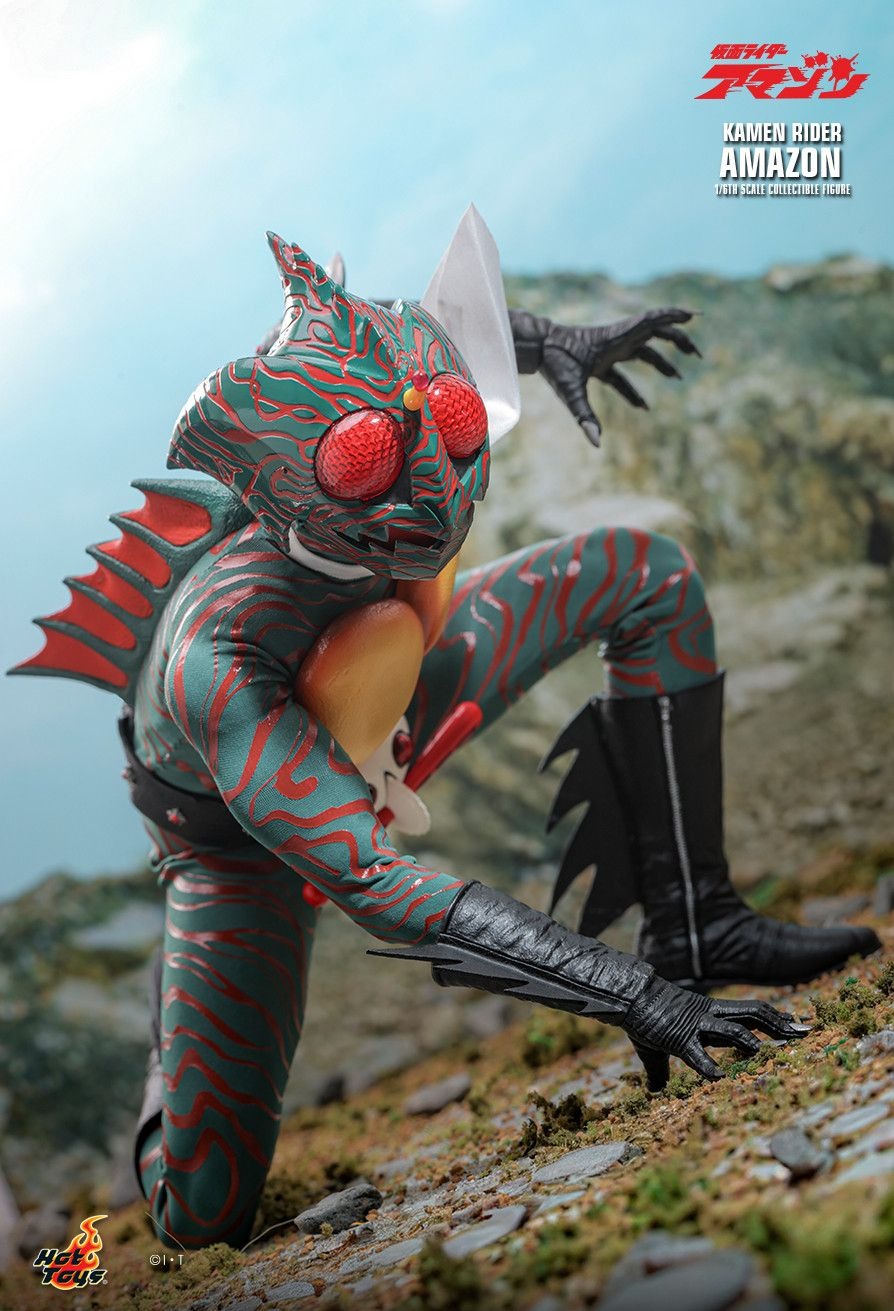 Action Figure 1/6 Kamen Rider Amazon - Kamen Rider By Hot Toys TMS184