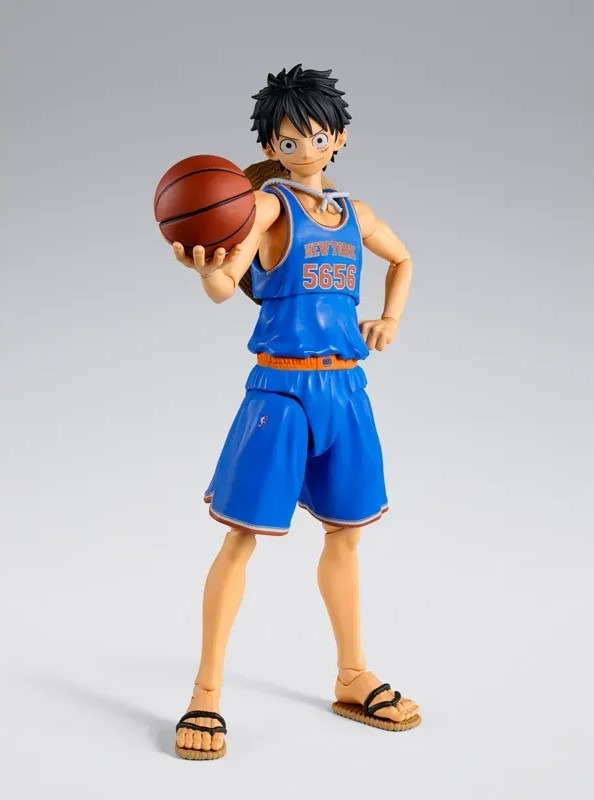 SHF S.H.Figuarts MONKEY.D.LUFFY CHICAGOBULLS ver. - ONE PIECE×NBA By Premium Bandai