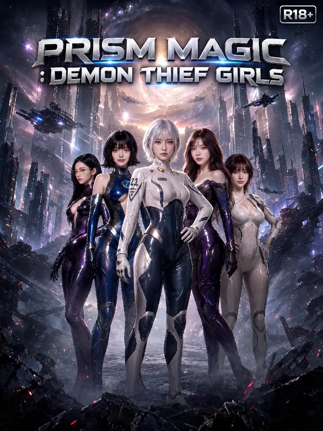 Prism Magic : Demon Thief Girls - 17 Min Fully Uncensored AI R18 Video With English Subtitle (AIAV-333)