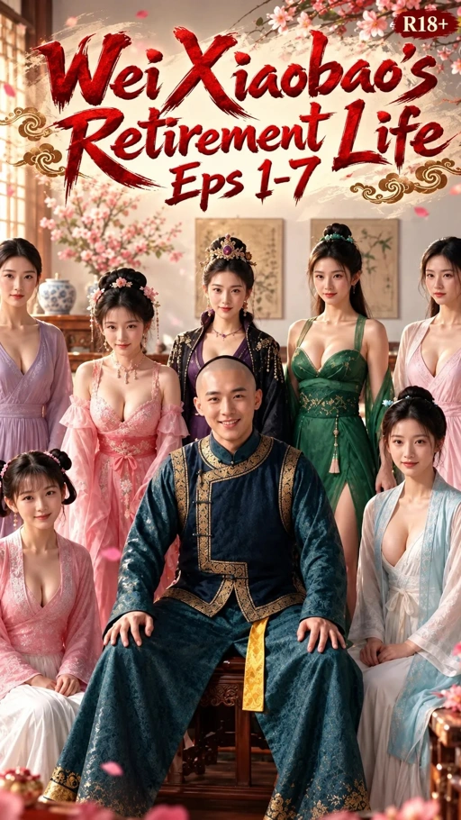 Wei Xiaobao's Retirement Life (Eps 1-7) - 27 Min Fully Uncensored AI R18 Video With English Subtitle (AIAV-308)