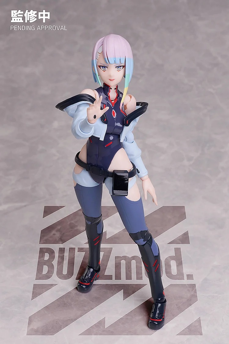 BUZZmod Action Figure 1/12 Lucy / Lucyna Kushinada - Cyberpunk Edgerunners By ANIPLEX+
