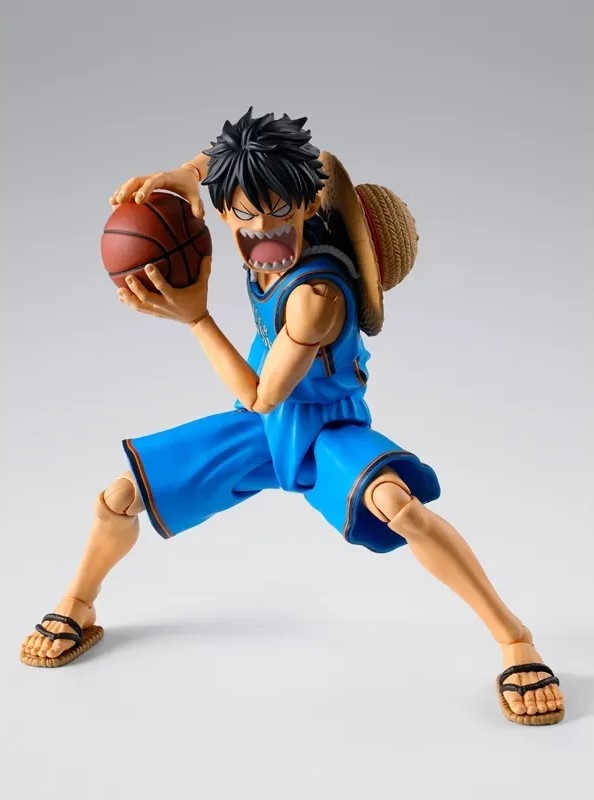 SHF S.H.Figuarts MONKEY.D.LUFFY OKLAHOMA CITY THUNDER ver. - ONE PIECE×NBA By Premium Bandai